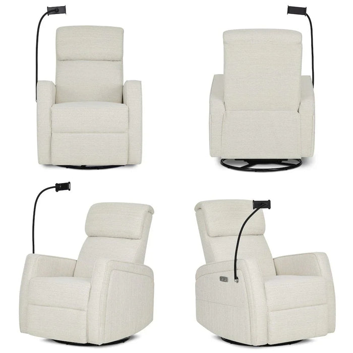 évolur® - Evolur Maverick Power Recline Glider with Device Holder