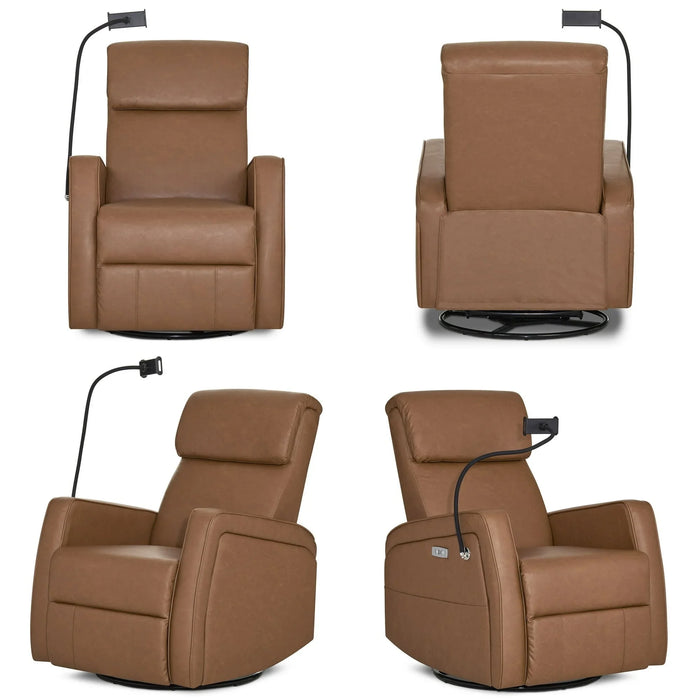 évolur® - Evolur Maverick Power Recline Glider with Device Holder