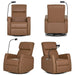évolur® - Evolur Maverick Power Recline Glider with Device Holder
