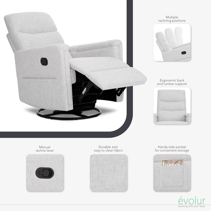 évolur® - Evolur Peyton Manual Recline Glider