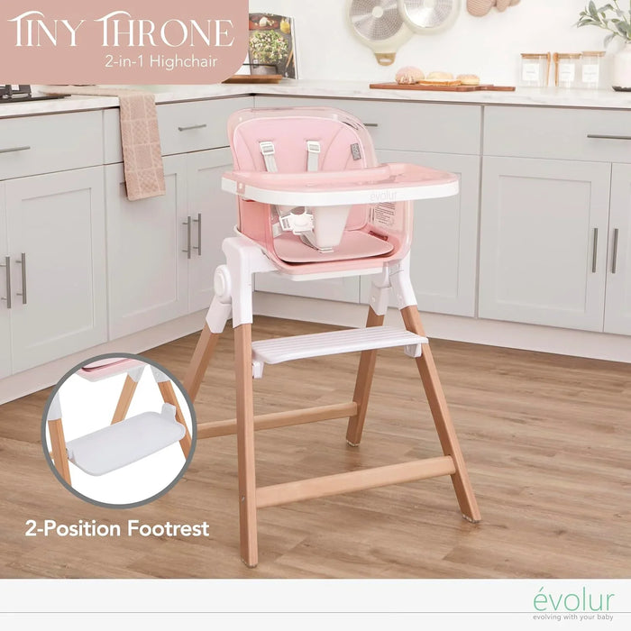 évolur® - Evolur Tiny Throne 2-in-1 Highchair