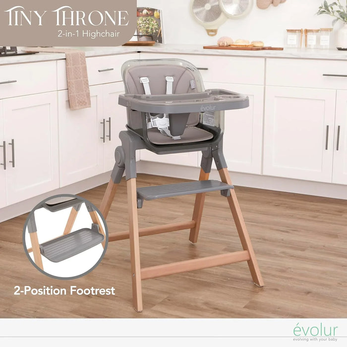 évolur® - Evolur Tiny Throne 2-in-1 Highchair