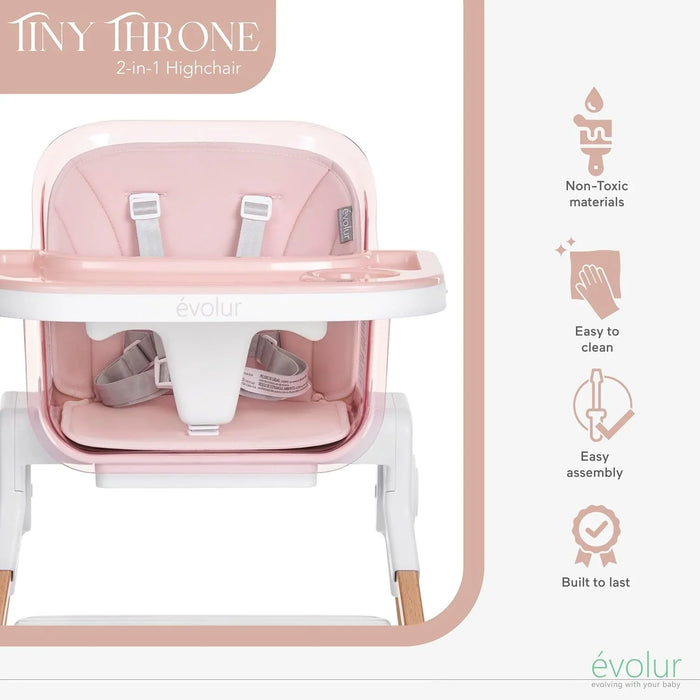 évolur® - Evolur Tiny Throne 2-in-1 Highchair