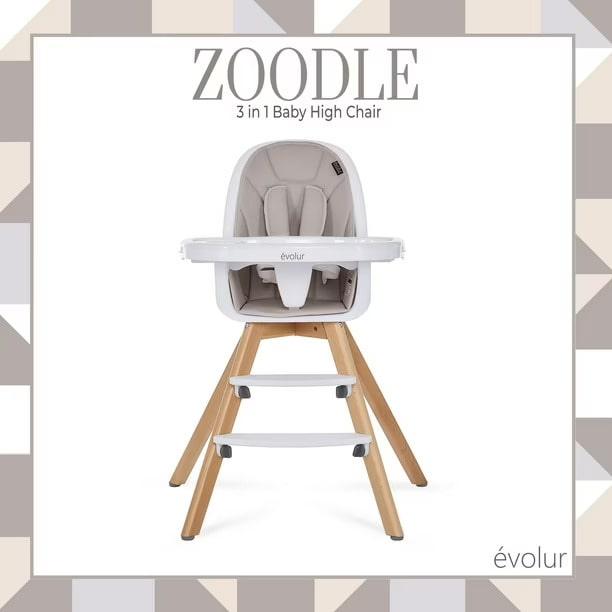 évolur® - Evolur Zoodle 3-in-1 High Chair