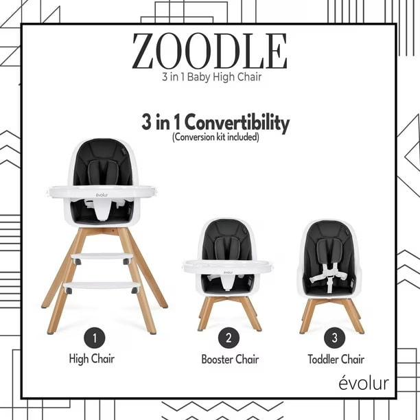 évolur® - Evolur Zoodle 3-in-1 High Chair