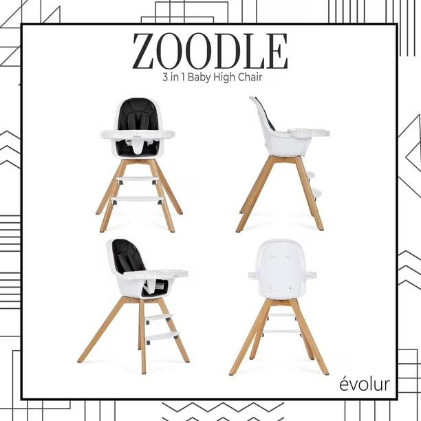 évolur® - Evolur Zoodle 3-in-1 High Chair