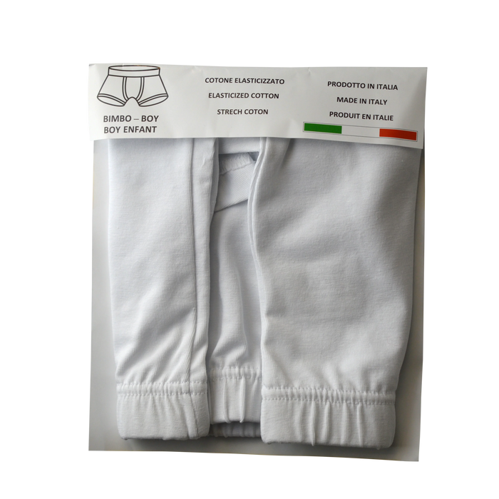 Extrafil - Extrafil Boys' White Cotton Boxer Briefs – Ages 2–8