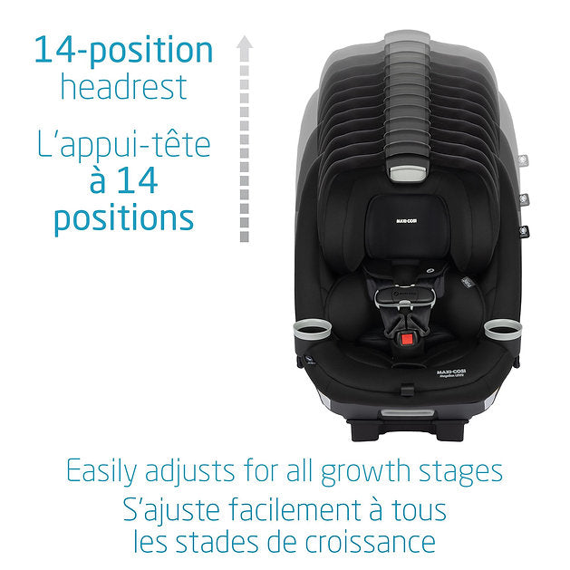 Maxi-Cosi Magellan® LiftFit All-in-One Convertible Car Seat- Midnight Black