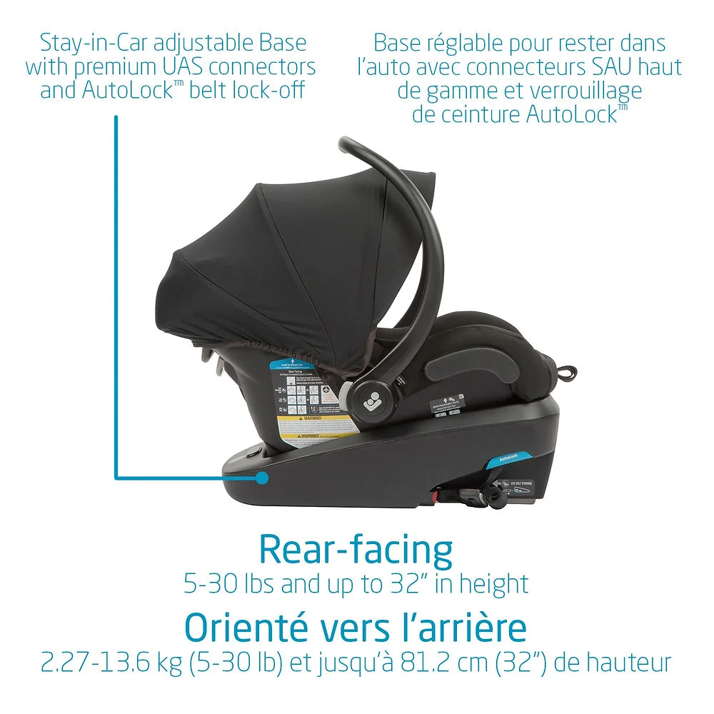 Maxi Cosi Zelia Max Système de voyage modulaire 5 en 1