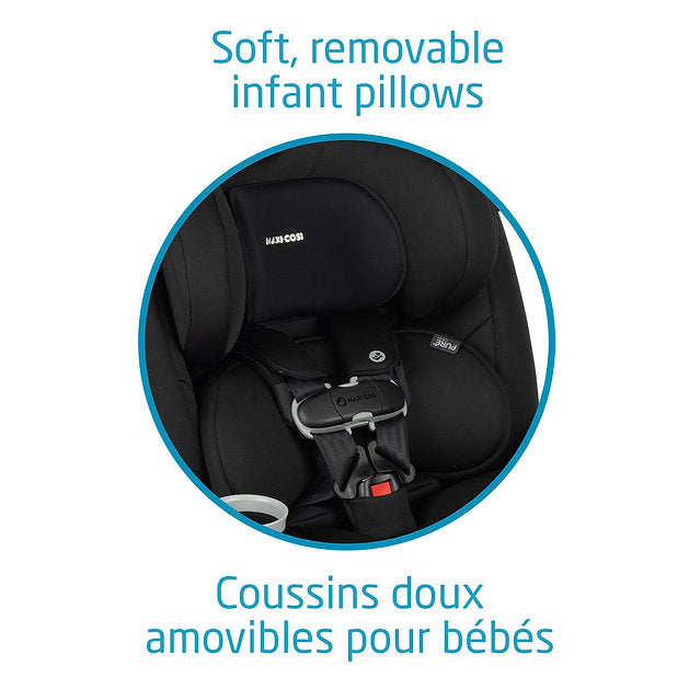 Maxi-Cosi Magellan® LiftFit All-in-One Convertible Car Seat- Midnight Black