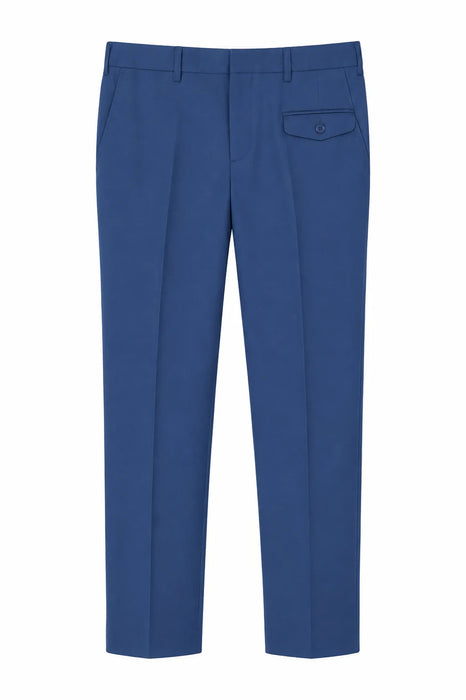 Ensemble de costume de cérémonie 5 pièces bleu pour garçons Fancy Kids® – Tailles 2-22