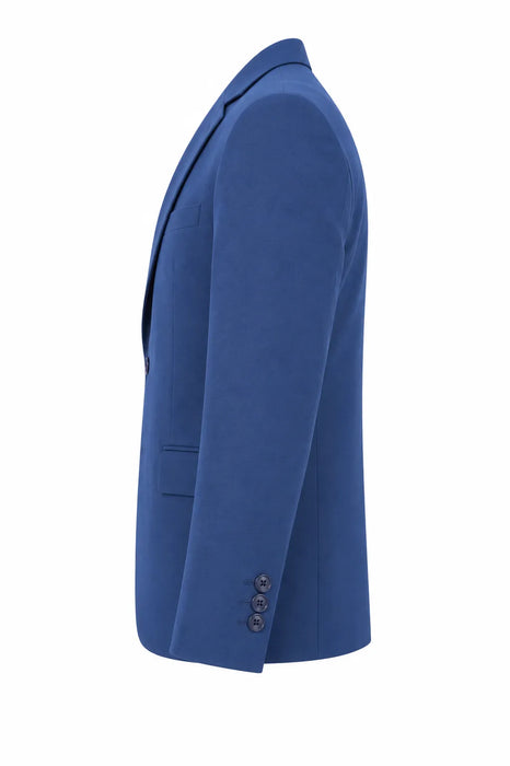 Ensemble de costume de cérémonie 5 pièces bleu pour garçons Fancy Kids® – Tailles 2-22