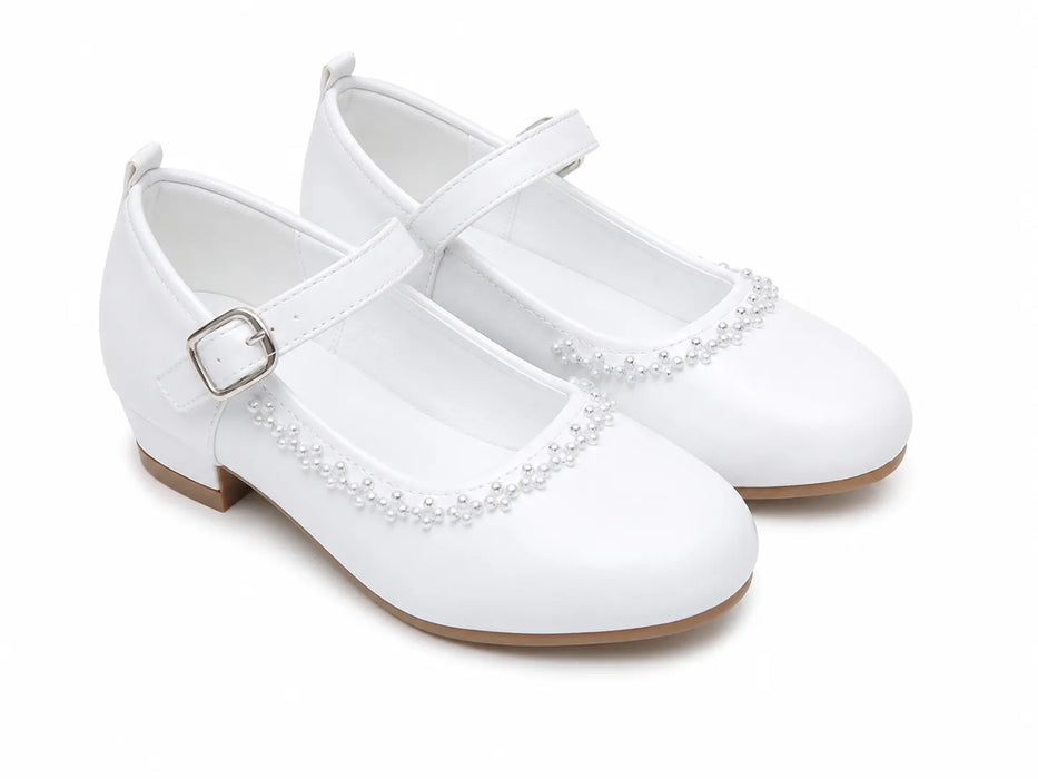Chaussures habillées Mary Jane avec garniture en strass Fancy Kids® pour filles, tailles enfant (tout-petits) 11-13, tailles enfant (enfants) 1-7, modèle DM40