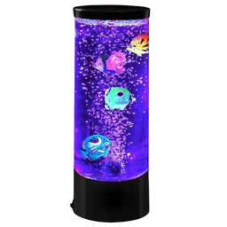 FDMT - FDMT Bubblebloom - Mini Bubble Tube with Moving Fish