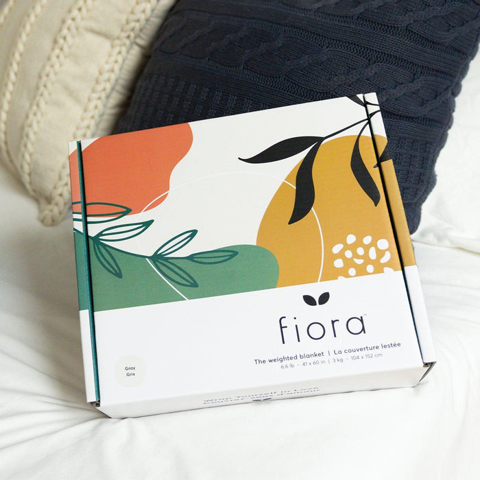 FDMT - FDMT Fiora Weighted Blanket - 3kg - Grey Birch