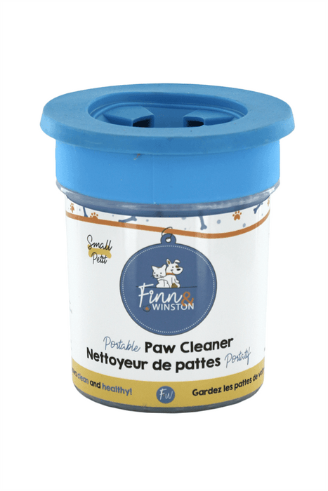 Finn & Winston - Finn & Winston Portable Pet Paw Cleaner - Blue