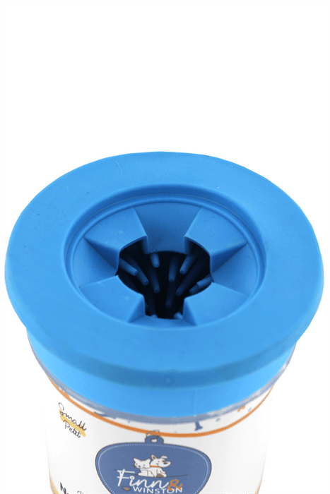Finn & Winston - Finn & Winston Portable Pet Paw Cleaner - Blue