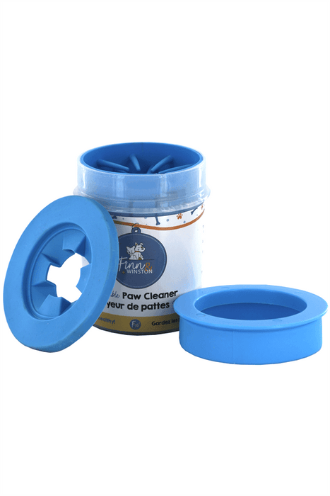 Finn & Winston - Finn & Winston Portable Pet Paw Cleaner - Blue