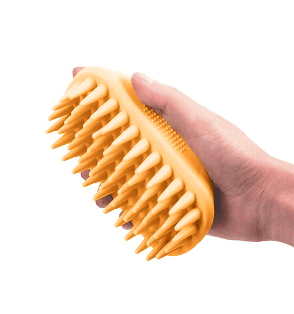 Finn & Winston - Finn & Winston Silicone Massaging Bath Brush - Orange