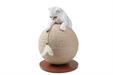 Finn & Winston - Finn & Winston Sisal Scratching Globe - Brown