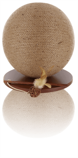 Finn & Winston - Finn & Winston Sisal Scratching Globe - Brown