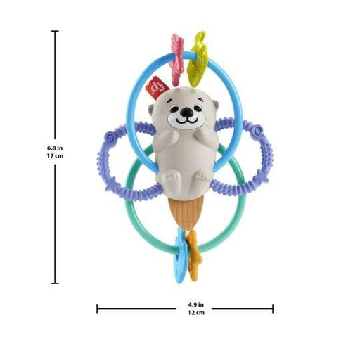 Fisher Price® - Fisher Price Baby Rattle Twist & Teeth - Otter