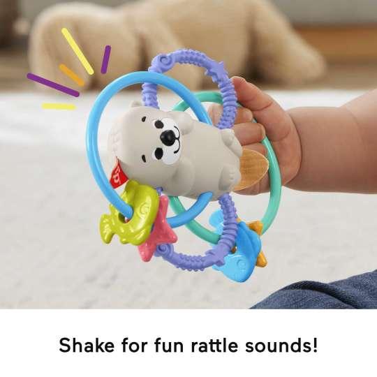 Fisher Price® - Fisher Price Baby Rattle Twist & Teeth - Otter