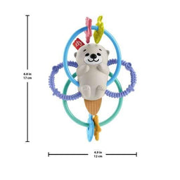 Fisher Price® - Fisher Price Baby Rattle Twist & Teeth - Otter