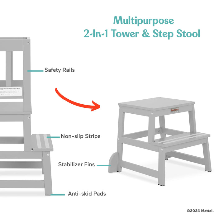Fisher Price® - Fisher Price Funtastic 2-in-1 Learning Tower & Step Stool