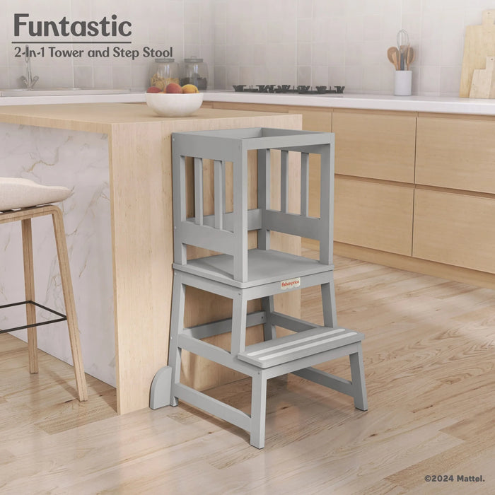 Fisher Price® - Fisher Price Funtastic 2-in-1 Learning Tower & Step Stool