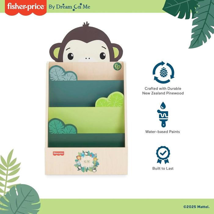 Fisher Price® - Fisher Price GO BANANAS Bookcase (Animal Kingdom Collection)