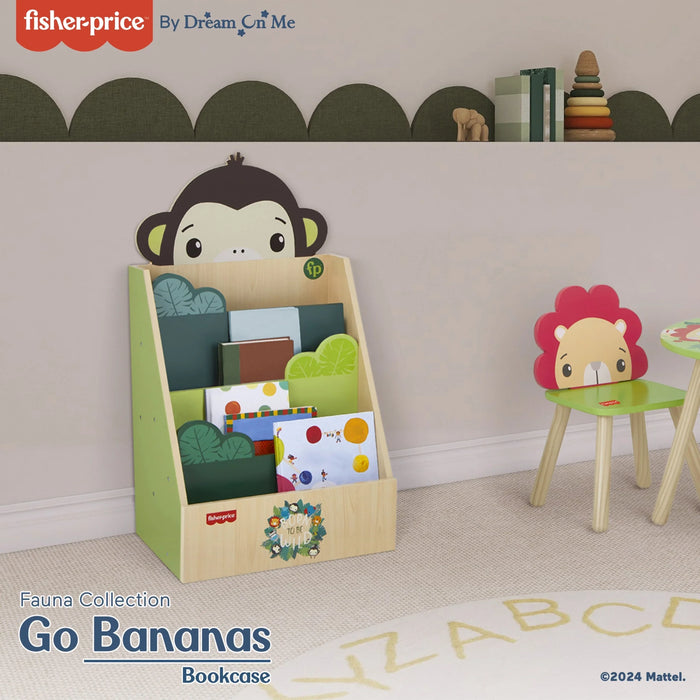 Fisher Price® - Fisher Price GO BANANAS Bookcase (Animal Kingdom Collection)