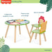 Fisher Price® - Fisher Price SAFARI DREAMS Table & Chairs (Animal Kingdom Collection)