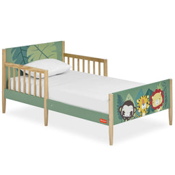 Fisher Price® - Fisher Price SAFARI DREAMS Toodler Bed (Animal Kingdom Collection)