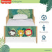 Fisher Price® - Fisher Price SAFARI DREAMS Toodler Bed (Animal Kingdom Collection)