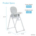 Fisher Price® - Fisher Price Tiny Bites High Chair