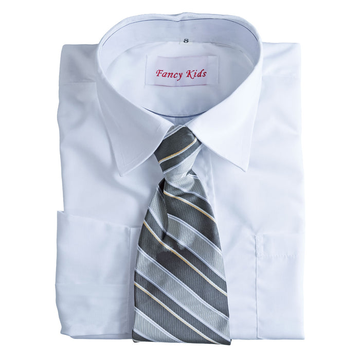 Formal Kids Wear Boys Dress Shirt with Matching Tie – Formal Shirt (2 to 20Y)
