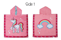 Flapjack Kids - Flapjack Kids Children's Cover Up Hooded Towels - UPF 50+
