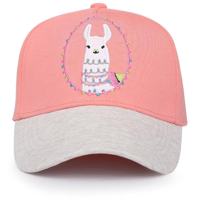 Flapjack Kids - FlapJack Kids Girl UPF50+ Ball Cap - Llama