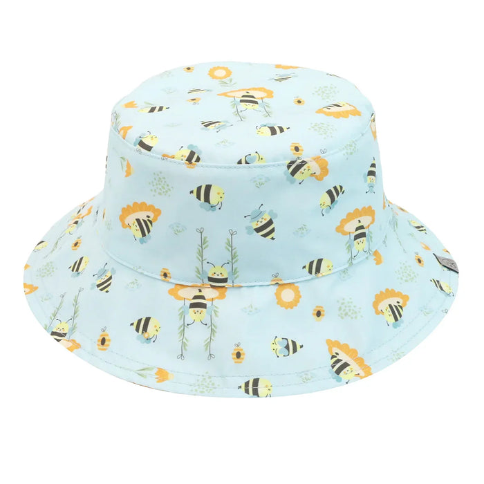 Flapjack Kids - Flapjack Kids Printed Splash-Proof Reversible Baby & Toddlers UPF50+ Sun Hat | 0M-4Y