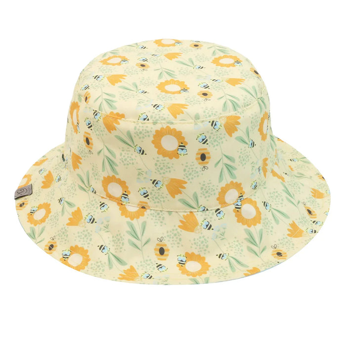 Flapjack Kids - Flapjack Kids Printed Splash-Proof Reversible Baby & Toddlers UPF50+ Sun Hat | 0M-4Y