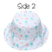 Flapjack Kids - Flapjack Kids Printed Splash-Proof Reversible Baby & Toddlers UPF50+ Sun Hat | 0M-4Y