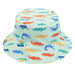 Flapjack Kids - Flapjack Kids Printed Splash-Proof Reversible Baby & Toddlers UPF50+ Sun Hat | 0M-4Y