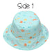 Flapjack Kids - Flapjack Kids Printed Splash-Proof Reversible Baby & Toddlers UPF50+ Sun Hat | 0M-4Y