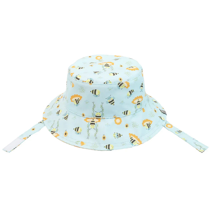 Flapjack Kids - Flapjack Kids Printed Splash-Proof Reversible Baby & Toddlers UPF50+ Sun Hat | 0M-4Y