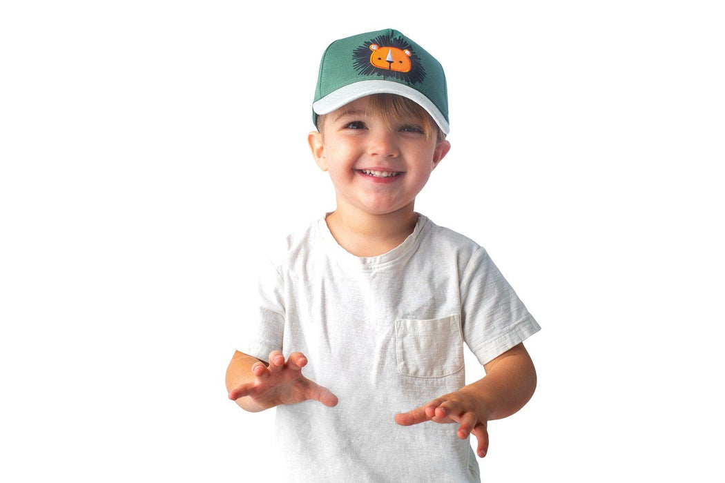 Flapjack Kids - FlapJack Kids UPF50+ Ball Cap - Lion