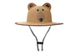 Flapjack Kids - Flapjack Kids UPF50+ Lifeguard Staw Hat - Bear