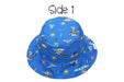 Flapjack Kids - Flapjack Kids UPF50+ Patterned Reversible Sun Hat - Dino