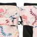 Flapjack Kids - FlapJack Kids Water Repellent Ski Mittens Floral Pink