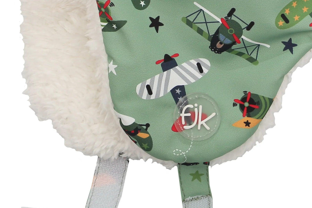 Flapjack Kids - Flapjack Kids Water Repellent Trapper Hat - Black Bear